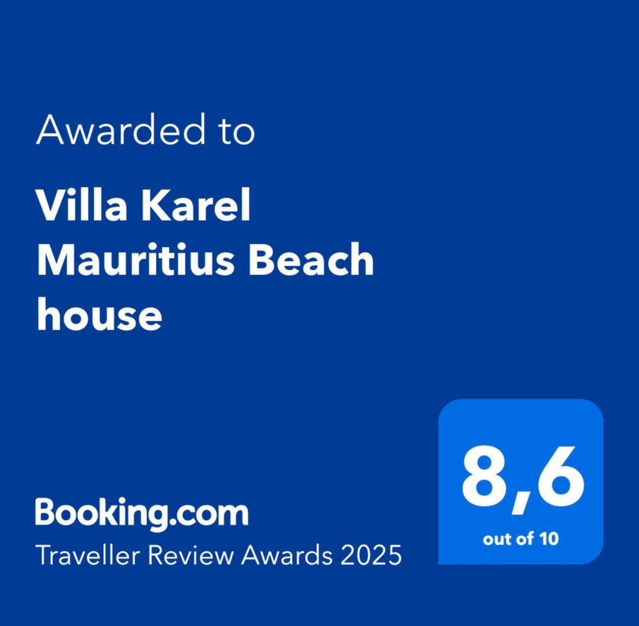 Villa Karel Mauritius Beach House Riambel Buitenkant foto